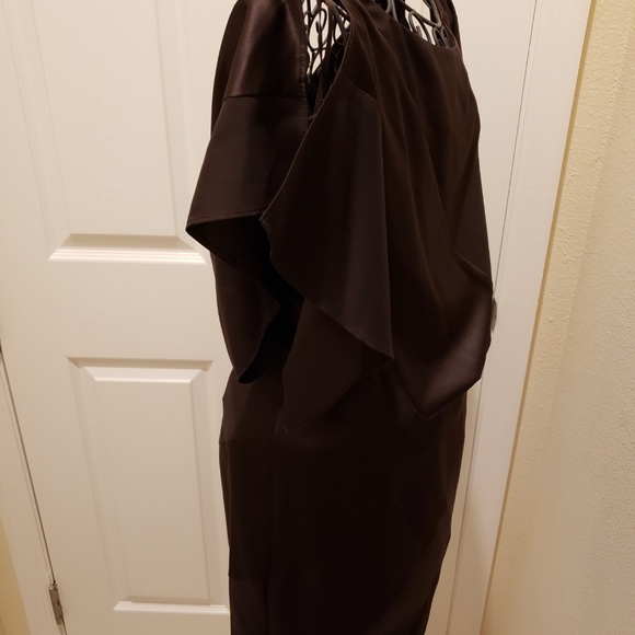 NWT Jessica Simpson Brown Dressy Dress Sz 2 - Picture 8 of 8